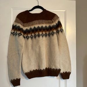 Brand new alpaca sweater